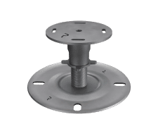 Preventa® metal adjustable pedestals - fire-rated for terraces