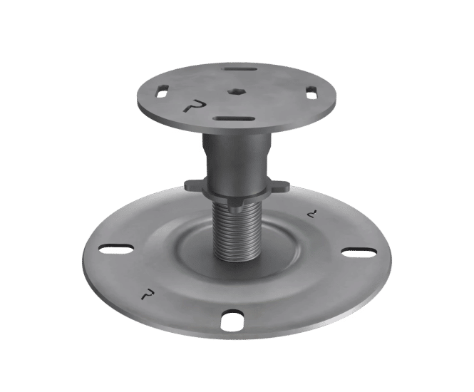 Preventa® metal adjustable pedestals - fire-rated for terraces