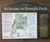 Park entrance sign with map and noticeboard - Brough Park 0