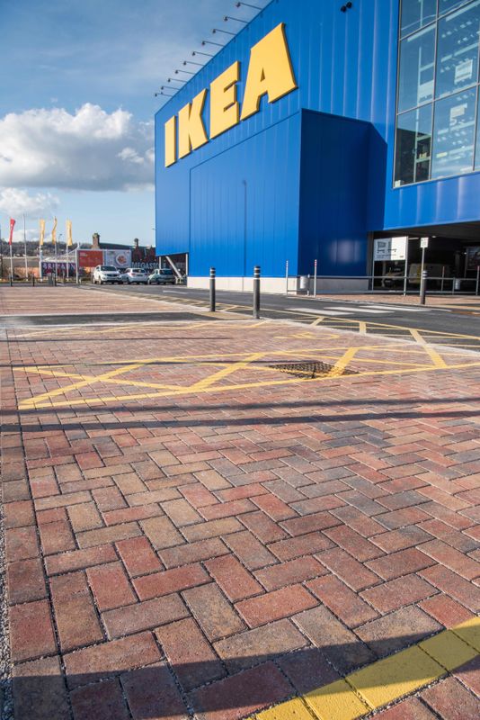 Images for Block and tactile paving for new IKEA store - Sheffield