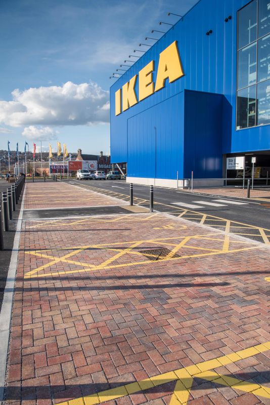 Images for Block and tactile paving for new IKEA store - Sheffield