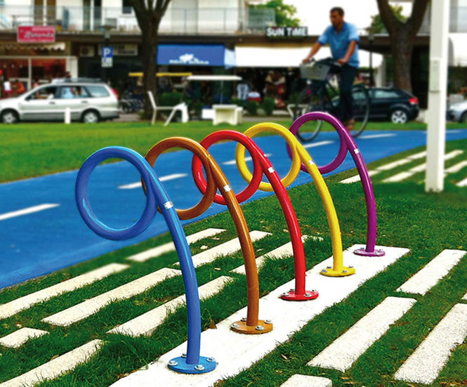 Peo cycle rack by LAB23 