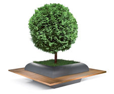 Al Ain Bench Planter By LAB23