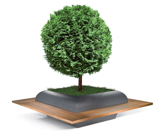 Al Ain Bench Planter By LAB23