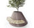 LAB23 Neck - conical steel planter with timber seating 2