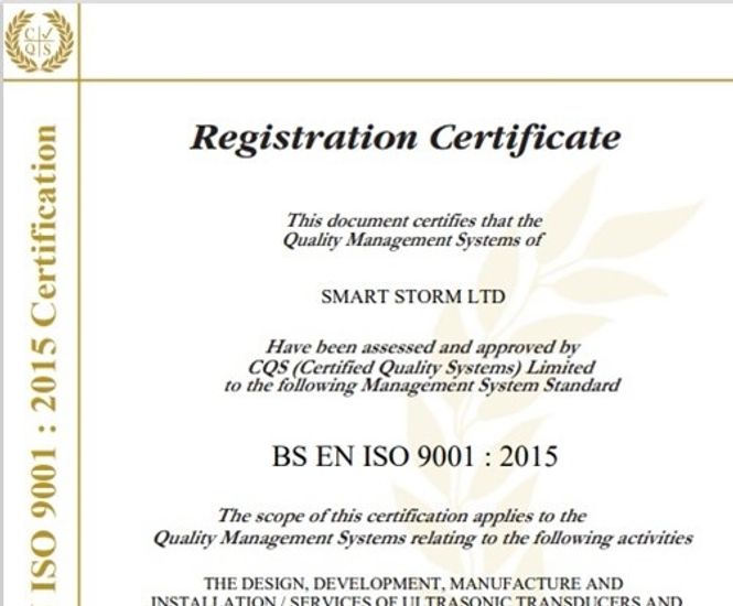 Smart Storm passes ISO re-audit with flying colours!