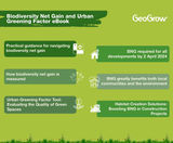 GeoGrow launches new Biodiversity and Urban Greening Factor eBook - on this page