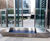Bespoke stainless steel seating for commercial building 1