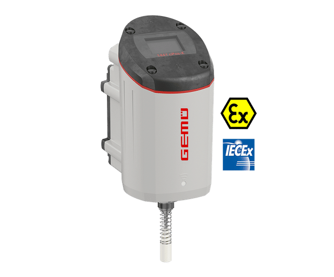 GEMÜ cPos X positioner levels up with ATEX IECEx certification GEMÜ