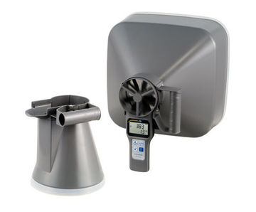 PCE-VA 20-SET - multifunction anemometer with flow hoods
