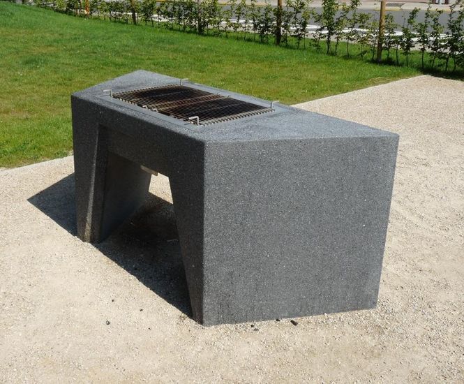 Butch barbecue and picnic table combination