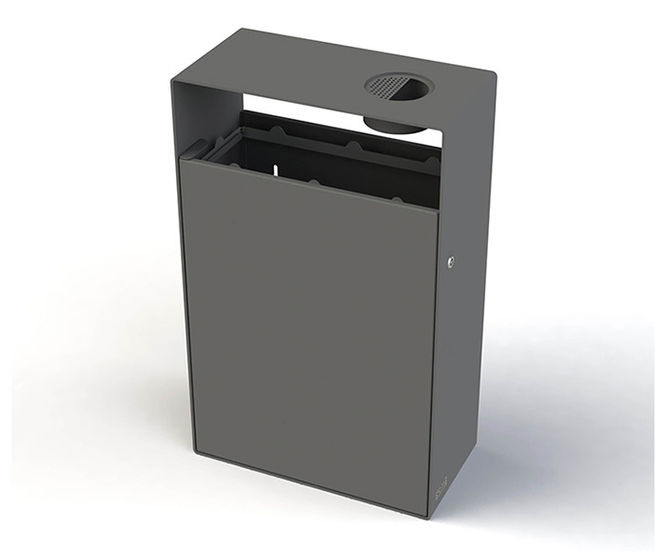 Eight Bin Steel Litter Bin By LAB23