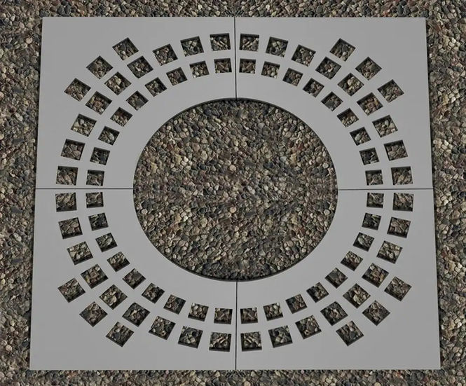 Quadrotti Tree Grille By LAB23
