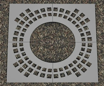 Quadrotti Tree Grille By LAB23
