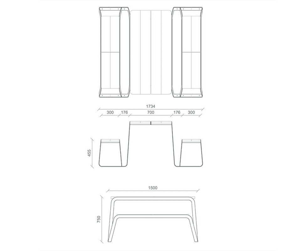 Images for Tavolee Bench by LAB23