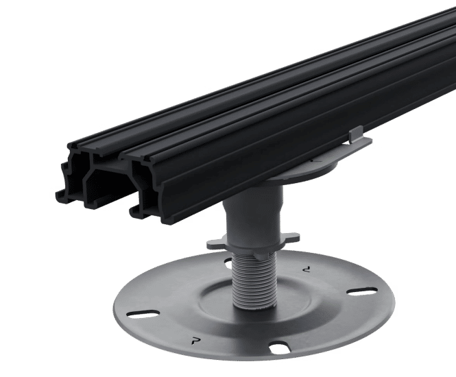 Preventa® aluminium joists - platforms for paving and decking
