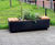 Dover 74028 - recycled plastic planter with integrated seating 1