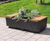 Dover 74028 - recycled plastic planter with integrated seating 0