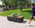 Dover 74028 - recycled plastic planter with integrated seating 4