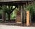 FSC-certified timber illuminated bollards for Hothorpe Hall 1