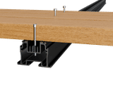 Aluminium joists - for screw-fixed timber decking - on this page