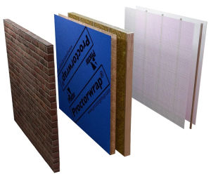 Proctorwrap® - airtight, vapour-permeable breather membrane for walls