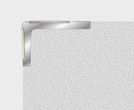Recessed heavy-duty stair nosings