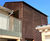 Italia - corten steel louvred wall cladding and screening panels 9