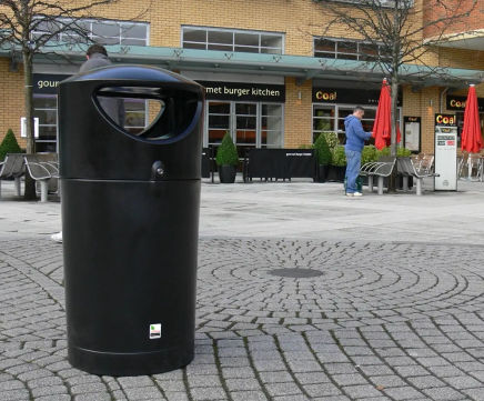 Leafield Metro Litter Bin 