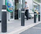 Monarch - MDPE reflective bollard for retail and industrial sites