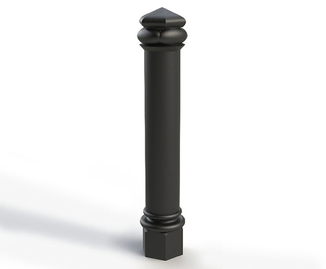 ASF 128 recycled cast iron bollard