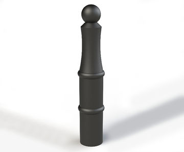 ASF 125 recycled cast iron bollard