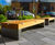 Concrete benches for Prince's Quay Housing Development 10