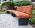 Bespoke outdoor courtyard furniture - University of Manchester 2