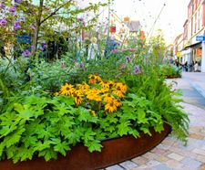 Bespoke planters, seating, cycle stands and bollards - Altrincham