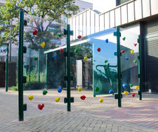 Enhancing Greenvale School with traverse wall and shelters