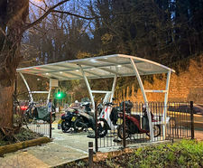 Cycle parking and motorcycle shelters for Coulsdon South Station