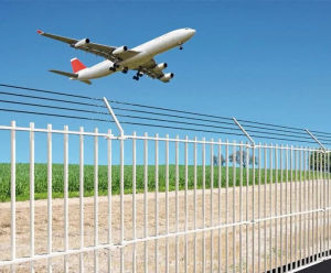 FibreFence Railings - GRP mesh fencing system
