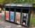 Recycled plastic waste / recycling bins 0