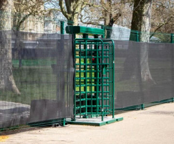 FenceSafe PedMaster - turnstile for temporary fencing
