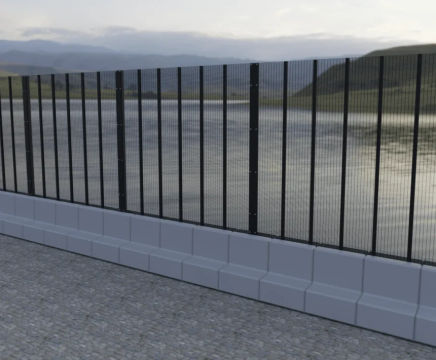 ModSec Securus S2 - modular security mesh fencing, LPS S2