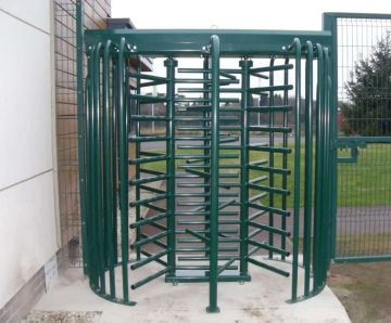 PedMaster Double - double full height pedestrian turnstile system
