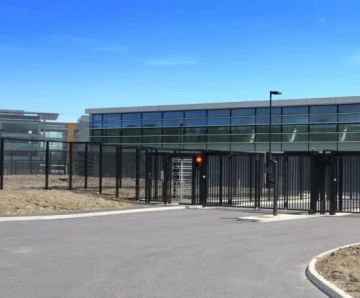 PedMaster Single - single pedestrian turnstile system