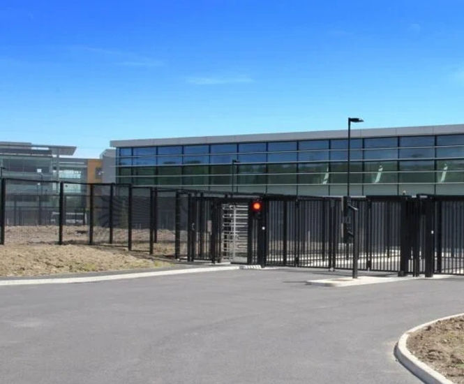 PedMaster Single - single pedestrian turnstile system