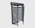 PedMaster Single - single pedestrian turnstile system 1
