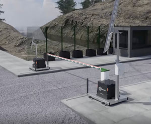 RiseMaster Solar - off-grid solar automatic arm barrier