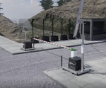 RiseMaster Solar - off-grid solar automatic arm barrier