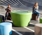 Loop Cone polyethylene indoor Table