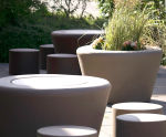 Loop Cone polyethylene indoor Planter 