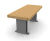 RailRoad - recycled steel and timber outdoor picnic bench & table 4
